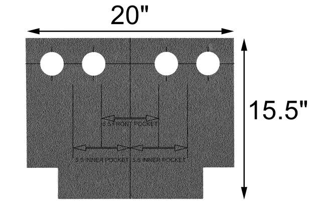 Grommet Bag Template
